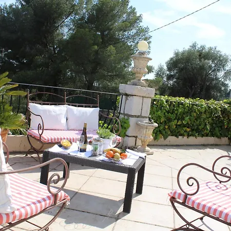 Magnifique Sur Les Collines De Nice, 6 Pieces, Clim, Barbecue, Sauna Et Hammam * نيس